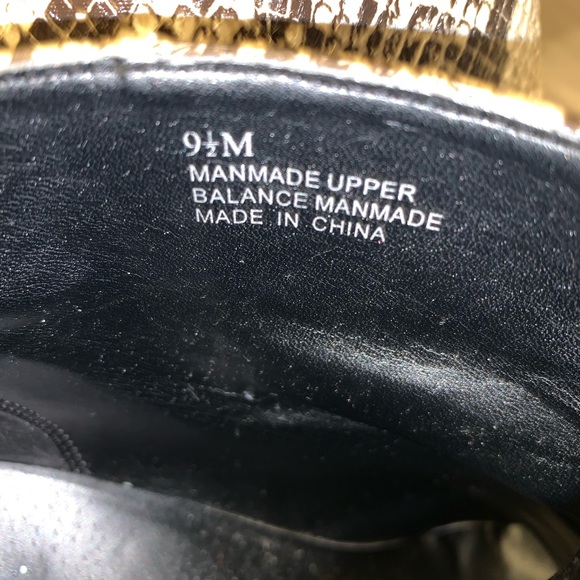 BP faux snakeskin bootie size 9.5 - Picture 6 of 8